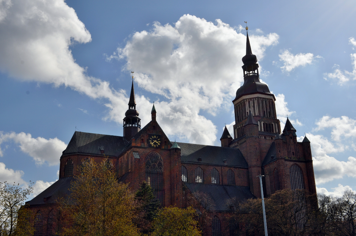 Marienkirche Stralsund Ansicht von Norden